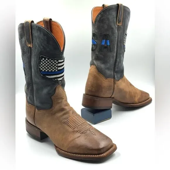 Dan Post Thin Blue Line USA Boot - Picture 6 of 12